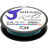 Шнур DAIWA J-Braid X4E 300м 0,13мм Multi Color 12745-113